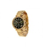 Michael Kors Parker MK6263 Ceas Cronograf pentru Femei 39mm cu Cadran Verde &amp; Brățară Aurie din Oțel Inoxidabil