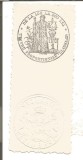 No(02) ROMANIA - timbru fixu 1859 - 1 leu