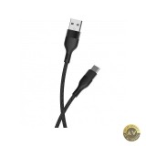 Cablu Date si Incarcare USB-A - USB-C MaXlife MXUC-07 20W 1m Negru