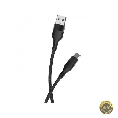 Cablu Date si Incarcare USB-A - USB-C MaXlife MXUC-07 20W 1m Negru foto