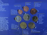 Set complet - Slovenia &icirc;n tolar și Euro serie 2007 de la 1 cent la 2 euro II, Europa