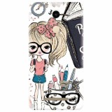 Husa silicon pentru Xiaomi Remdi Note 3, School Girl