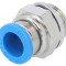 Racord Push-In Simplu 0,95-6bar Garnitură Cauciuc NBR