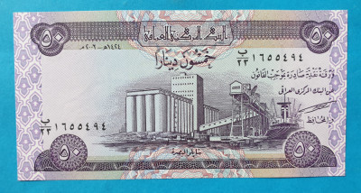 50 Dinari Irak - Bancnota SUPERBA - foto