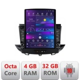 Navigatie Opel Grandland X Crossland X 2016-2020 dedicata Ouad core 4+32 ecran vertical 9.7&quot; DSP 360 FHD AHD Android radio gps internet Kit-+EDT-E709