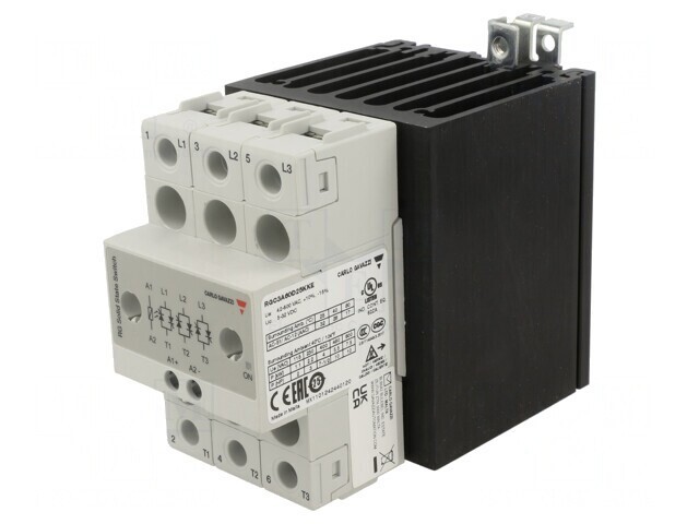 Releu Semiconductor 25A 3-Fazat 42-660VAC
