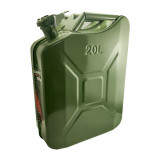 Canistra metalica pentru combustibili capacitate 20 l, culoare verde