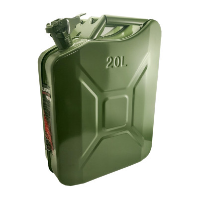 Canistra metalica pentru combustibili capacitate 20 l, culoare verde foto