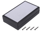 Carcasă ABS Neagră Universală 85mm x 145mm x 37mm