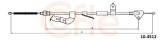 Cablu frana de parcare Citroen C1 II; Peugeot 108; Toyota Aygo Motor 1.0, 1.0 VTi, 1.0 VTi 68, 1.2, 1.2, 1.2 VTi 82, parte montare spate, dreapta,