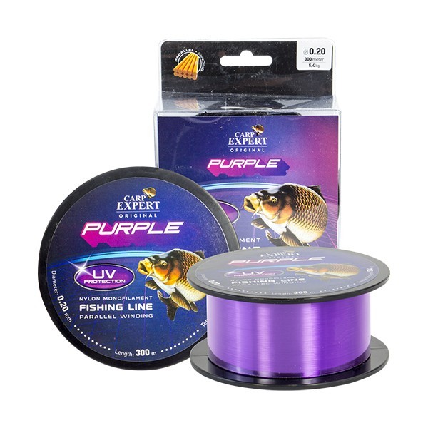 Fir Carp Expert Uv Purple 0,35 300m