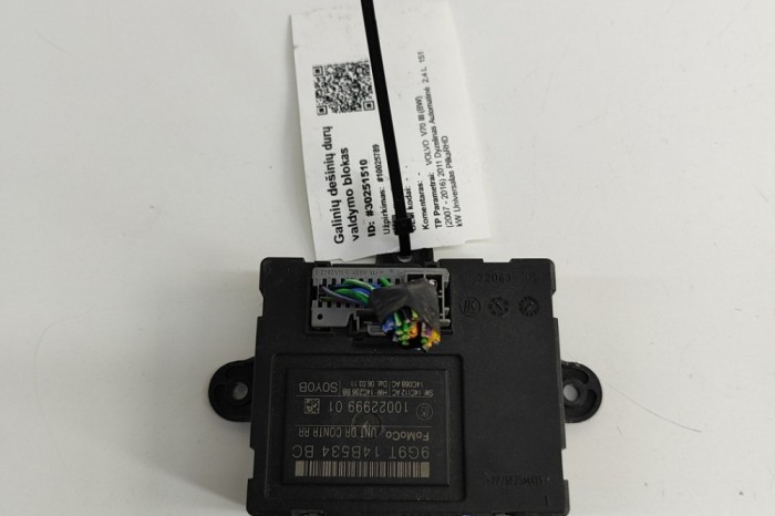 Modul de control ușă dreapta spate VOLVO V70 III BW 2011 OEM: 1002299901 30251510
