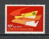 O.N.U.New York.1969 Posta aeriana SN.340