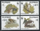 Filipine 1991 Mi 2038/41 MNH - WWF: Vulturul Harpie, Nestampilat