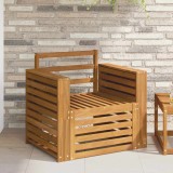 vidaXL Set canapele exterior lemn acacia natural terasa gradina relaxare 79x63x73cm