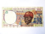 Cumpara ieftin Rară! Gabon 5000 Francs 1994,bancnota din imagini la cel mai mic pret