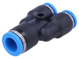 Racord Push-in Y Ramificație PBT 0,95-6bar