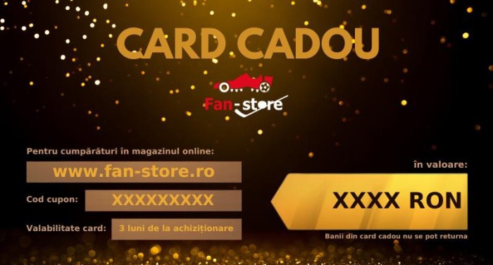 Card cadou fan-store 100 lei - 100 lei