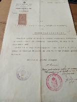 Act Cernăuți 1922 Consiliu Școlar titularizare foto