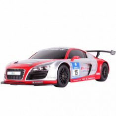 Masinuta cu Telecomanda Audi R8 LMS RC Racing, Scara 1:18 Gri Rosu foto