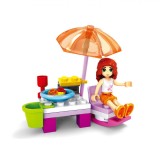 Set de constructie ,Zola&reg;, fetita la plaja, 31 piese + 1 figurina