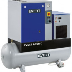 Compresor Aer Evert 200L, 400V, 4.0kW EVERT4/200/D