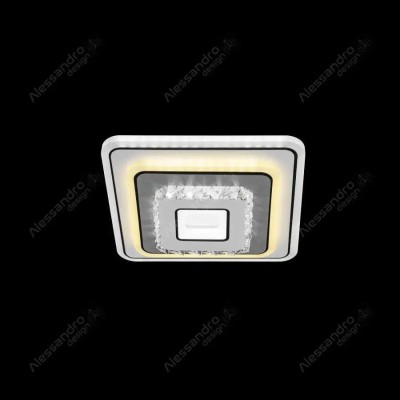 Lustra LED LIMONA, 32W, lumina Rece/Calda/Neutra, Alb foto