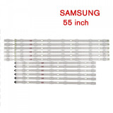 Set barete led Samsung 55 inch V5DU-550DCA-R1 V5DU-550DCB-R1 6x 8led + 6x 6led