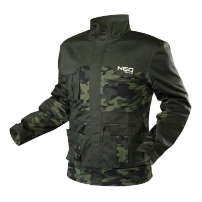 Geaca de lucru, camuflaj, model Camo, marimea S/48, NEO foto