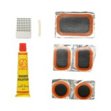 Set petice vulcanizare camere bicicleta, motocicleta si roaba cu adeziv 8 ml