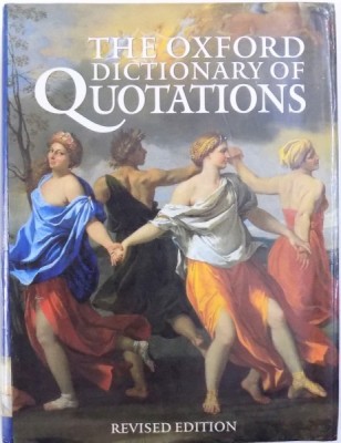 THE OXFORD DICTIONARY OF QUOTATIONS de ANGELA PARTINGTON, 1996 foto