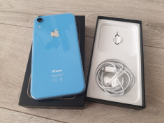 Iphone XR, albastru, impecabil, neverlocked, 64 GB foto