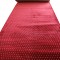 Traversa Bisericeasca Festonata Surfilata, Model Lotos 588-208w, Latime 0.6m, Marime 60 x 200 cm, Grena, Rosu, Inaltime Fir 8 mm, Antialergic, Polipro