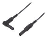 Cablu de măsurare 1kVDC 10A 1,5m Negru