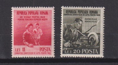 LUPTA PENTRU PACE LP. 270 MNH foto