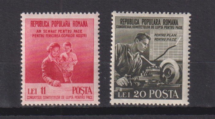 LUPTA PENTRU PACE LP. 270 MNH