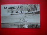 HOPCT 9093 -LA MULTI ANI -FELICITARE CRACIUN / AN NOU -1 FILA -CIRCULATA