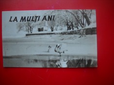 HOPCT 9093 -LA MULTI ANI -FELICITARE CRACIUN / AN NOU -1 FILA -CIRCULATA