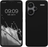 Husa Kwmobile pentru Xiaomi Redmi Note 13 Pro Plus 5G, Negru, Silicon, KWM000020KH001C, Carcasa