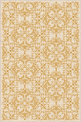 Covor Model Element 28027-111, Marime 60 x 110 cm, Auriu, Inaltime Fir 8 mm, Antialergic, Polipropilena, Living, Dormitor, Sufragerie, Birou foto