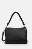 Medicine poseta de piele culoarea negru