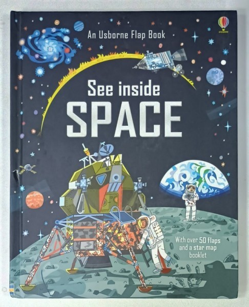 SEE INSIDE SPACE , WITH OVER 50 FLAPS and A STAR MAP BOOKLET , ANII &#039;2000
