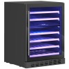 HOMCOM frigider compact ad&acirc;ncime mică 40 vitrină | Aosom Romania