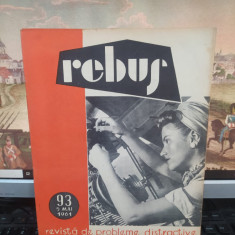 Rebus, revistă bilunară de probleme distractive, nr. 93, 5 mar. 1961, 111
