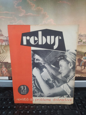 Rebus, revistă bilunară de probleme distractive, nr. 93, 5 mar. 1961, 111 foto