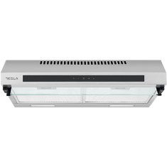 Hota traditionala Tesla DB601AXB, 3 trepte, 60cmTouch control, LED 2x2W, 2 motoare, inox/neg