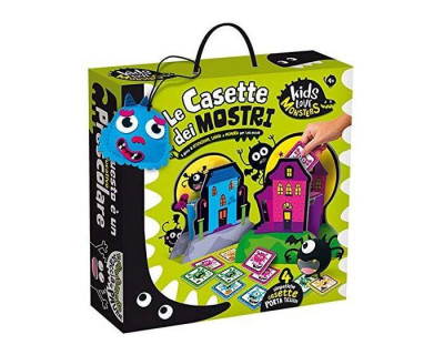 Joc de logica - Acasa la monstruletii veseli PlayLearn Toys foto