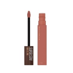 Ruj de buze rezistent la transfer, Maybelline, Superstay Matte Ink, 260 Hazelnut Hypnotizer, 5 ml foto