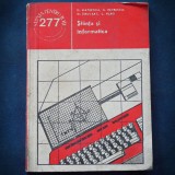 Cumpara ieftin STIINTA SI INFORMATICA - D. MATEESCU, G. PETRESCU, D. TIBULEAC, L. VLAD