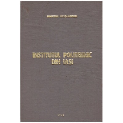 - Institutul Politehnic din Iasi - 131369 foto